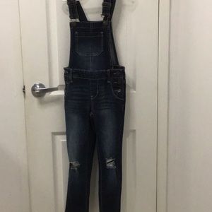 💗Long denim overalls💗